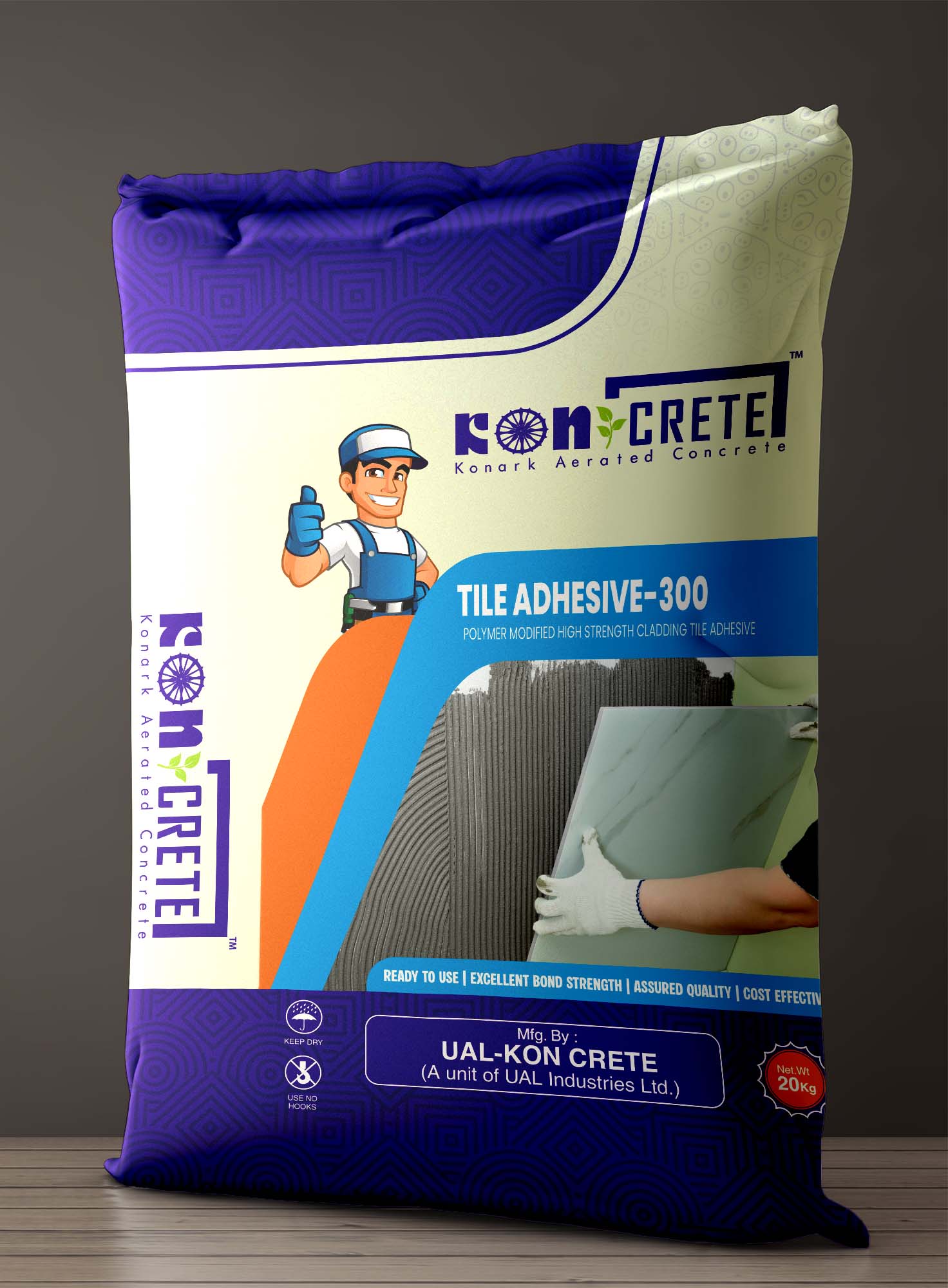KON-CRETE Tile Adhesive 300 bag